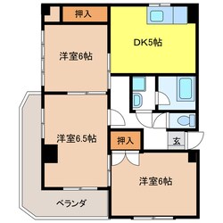 トヨダハイビルの物件間取画像